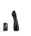 Dark Crystal Extravaganter schwarzer Fisting-Dildo 29 cm | Flexibles Vinyl von Dark Crystal