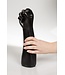 Dark Crystal Dark Crystal Flexibele Zwarte Fist Dildo 29 cm Weekmakervrij PVC