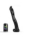 Dark Crystal Dark Crystal Flexibele Zwarte Fist Dildo 36,5 cm Waterdicht Zonder Weekmakers