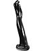 Dark Crystal Black Giant Fist Dildo 36.5 cm - Flexible, Waterproof & Safe