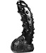 Dark Crystal Dark Crystal 22.5 cm Black Dildo - Nubbed, Waterproof, Flexible Vinyl
