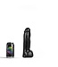 Dark Crystal Realistischer Schwarzer Dildo 22,5 cm Dark Crystal – Flexibel & Wasserdicht