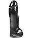 Dark Crystal Black 22.5 cm Dark Crystal Dildo - Flexible, Waterproof & Realistic