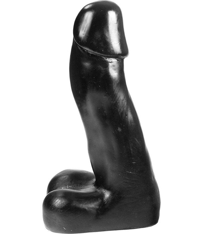 Dark Crystal Large Flexible Black Crystal Dildo 27.5 cm - Waterproof Anal Pleasure