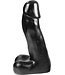 Dark Crystal Dark Crystal Zwarte Anale Dildo 27,5 cm Flexibel Waterdicht Vinyl