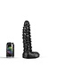 Dark Crystal Dark Crystal Zwarte Dildo 28 cm Met Noppenstructuur En Waterdicht