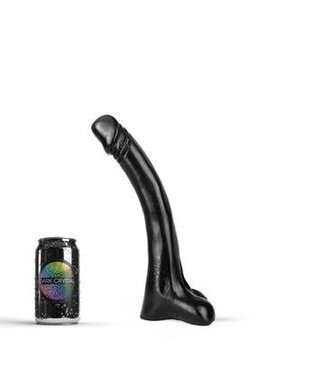Dark Crystal Dark Crystal Realistische Zwarte Dildo 30 x 3,8 cm Waterdicht & Flexibel