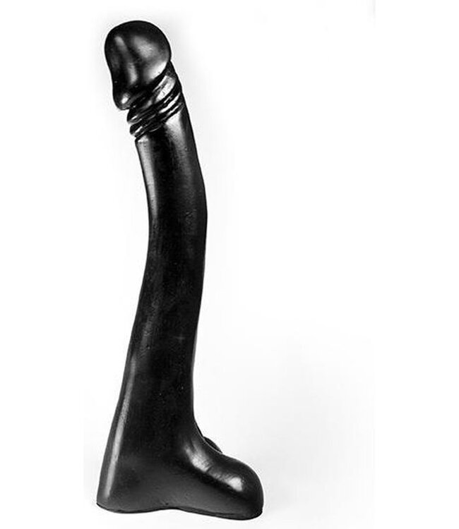 Dark Crystal Dark Crystal XXL Black Dildo 30 cm - Realistic & Waterproof Pleasure
