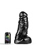 Dark Crystal Schwarzer Riesen-Dildo 31 cm – Flexibles Dark Crystal XXL-Spielzeug