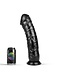Dark Crystal Dark Crystal 32cm Black Dildo - Flexible, Waterproof, Suction Cup