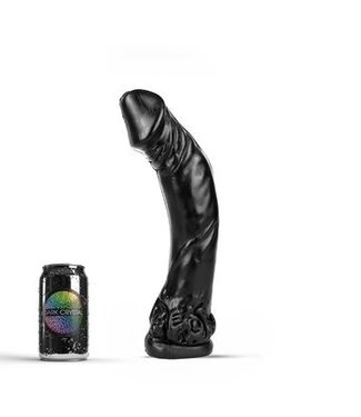 Dark Crystal Curved Dark Crystal XXL Dildo 35 cm - Flexible G-Spot Stimulation