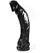 Dark Crystal Dark Crystal XXL Flexibele Zwarte Dildo 35 cm Voor G-Spot Stimulatie