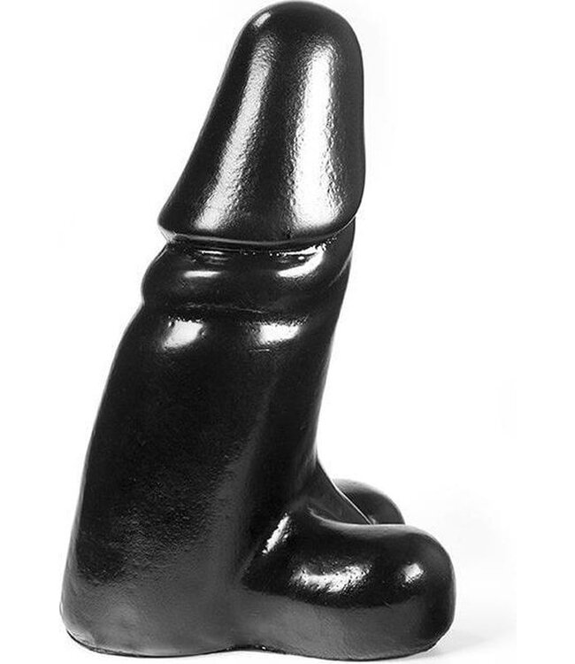 Dark Crystal Dark Crystal Zwarte Flexibele Dildo XXL 35 cm Hypoallergeen PVC
