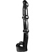 Dark Crystal Dark Crystal 37 cm Zwarte Flexibele XXL Dildo Met Unieke Obstakels