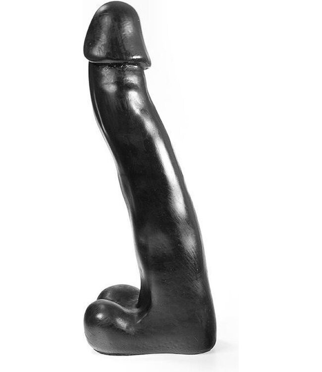 Dark Crystal Black Giant Dildo XXL 39cm - Flexible Dark Crystal for All Uses