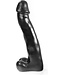 Dark Crystal Black Giant Dildo XXL 39cm - Flexible Dark Crystal for All Uses