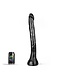 Dark Crystal Dark Crystal XXL Black Anal Dildo 52 cm - Flexible & Waterproof