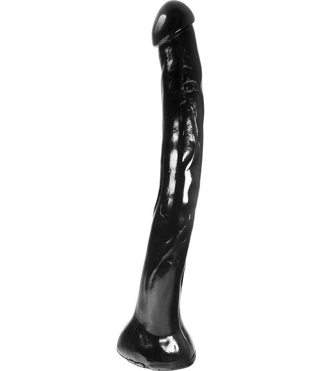 Dark Crystal Dark Crystal Zwarte Anaal Dildo XXL 52 cm Flexibel Waterdicht Vinyl