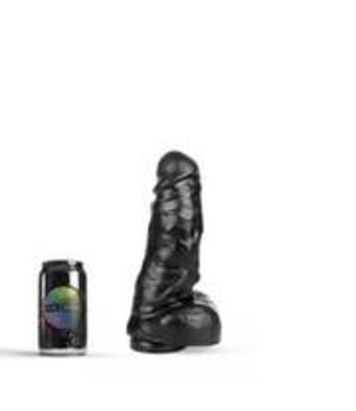 Dark Crystal Dark Crystal 25cm Black Dildo with Suction Cup – Waterproof & Flexible