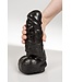 Dark Crystal Dark Crystal 25cm Black Dildo with Suction Cup – Waterproof & Flexible