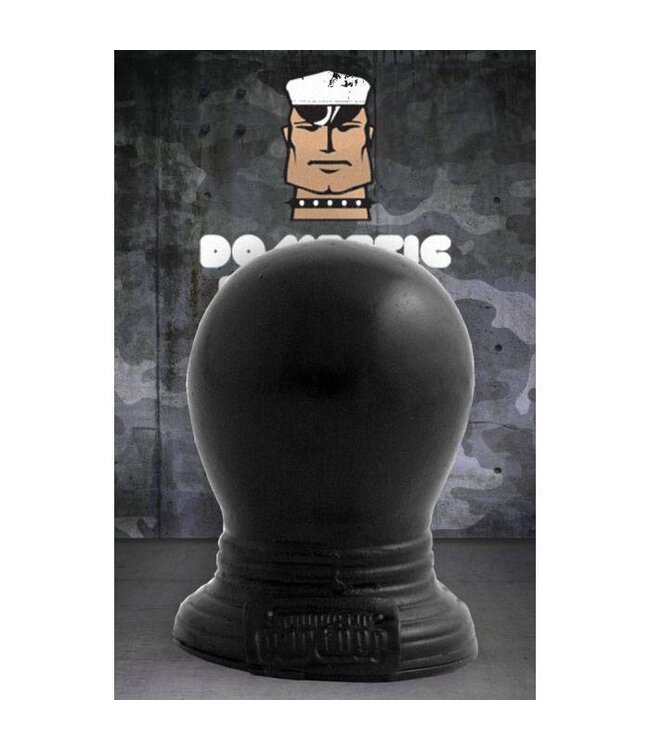 Domestic Partner Butt Plug B-50 10x6 cm Zacht Rubber Reukloos Gemakkelijk Schoonmaken