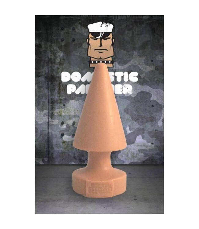 Domestic Partner Buttplug Mini 15 cm Glad Geurloos Vinyl Met 6 cm Diameter