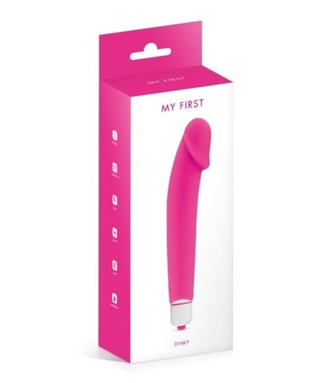 My First Erster Dinky Vibrator – Leise & Öko-Silikon mit 7 Modi für Einsteigerinnen