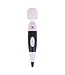 Pixey Multispeed Wand Vibrator Met Siliconen Kop En 8000 RPM Zwart