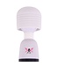 Pixey Multispeed Wand Vibrator Met Siliconen Kop En 8000 RPM Zwart