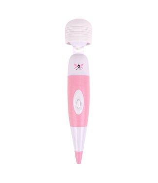 Pixey Pixey Wand Vibrator Pink - Powerful Multi-Speed Silicone Toy