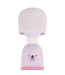 Pixey Pixey Wand Vibrator Pink - Powerful Multi-Speed Silicone Toy