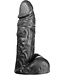 515 Line Realistische Dildo 16 cm Ftalatenvrij Vlees/Zwart Met Scrotum 100% PVC
