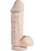 515 Line Dildo Met Zuignap 20,5 cm x 5,6 cm - Veilig Pvc, Verrijdbaar Op Glad Oppervlak
