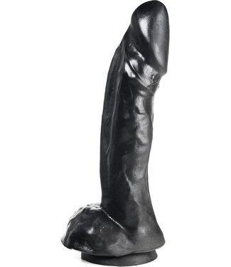 515 Line Vielseitiger Dildo 21,5 cm mit Saugnapf – Hautfarben & Schwarz, PVC-frei