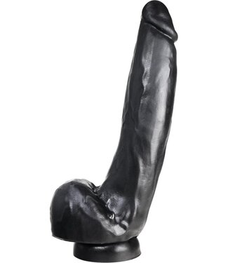 515 Line Dildo 28 cm mit starkem Saugnapf – Hautfarbe & Schwarz, sicherer PVC