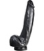 515 Line 28 cm Dildo with Suction Cup - Flesh & Black, Safe & Odourless