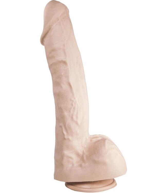 515 Line Versatile Dildo with Strong Suction Cup - 33cm, Flesh & Black Options
