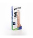 515 Line Versatile Dildo with Strong Suction Cup - 33cm, Flesh & Black Options