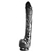 515 Line 37 cm Suction Cup Dildo - Flesh & Black, Safe PVC, Easy Clean