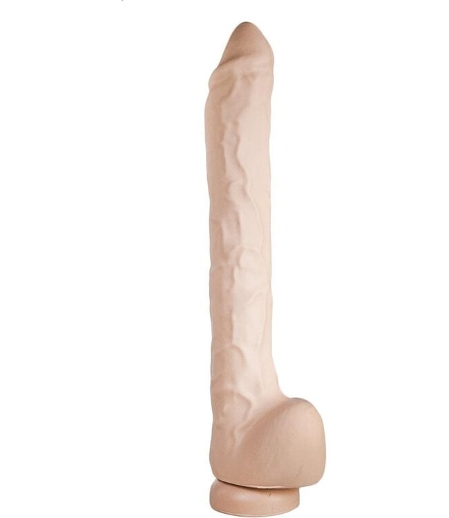515 Line Premium 37 cm Dildo mit Saugnapf – Hautfarbe oder Schwarz, sicher & geruchsneutral