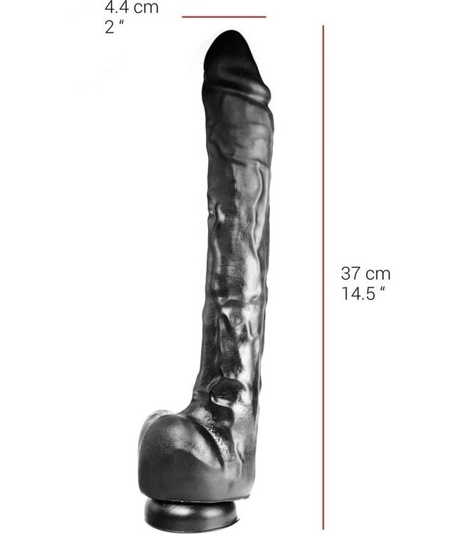 515 Line Premium 37 cm Dildo mit Saugnapf – Hautfarbe oder Schwarz, sicher & geruchsneutral