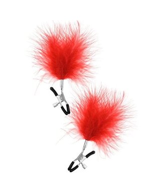 Sweet Caress Set Van 2 Verstelbare Zwarte Ganspennen Tepelklemmen Sweet Caress