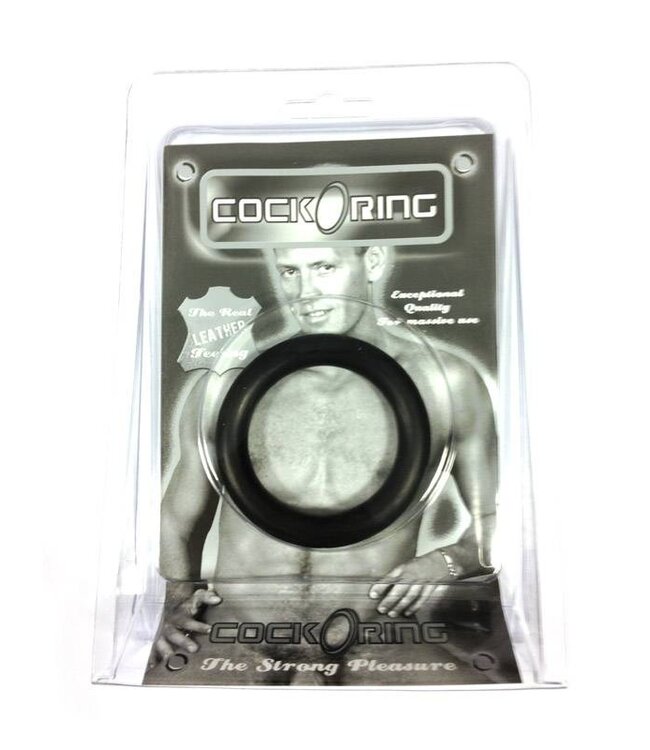 Simple & Strong 10mm Rubber Cock Ring for Enhanced Performance