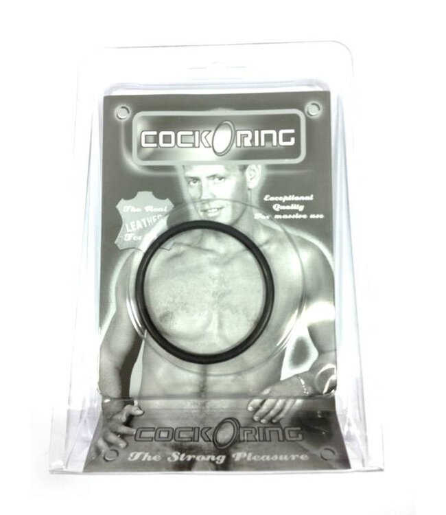 Simple 4mm Rubber Cock Ring for Enhanced Intimacy and Stamina