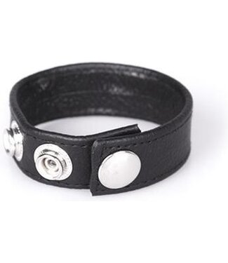 Kiotos Leather Kiotos Leather Lederen Cock & Ball Strap Met Comfortabele Pasvorm