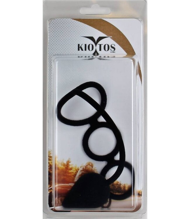 KIOTOS X The Prison 3-Ring Anal Plug – Safe, Smooth & Comfortable Fun