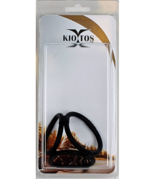KIOTOS X Kiotos Triple Strangler Cockring – Verstellbarer Komfort aus Silikon