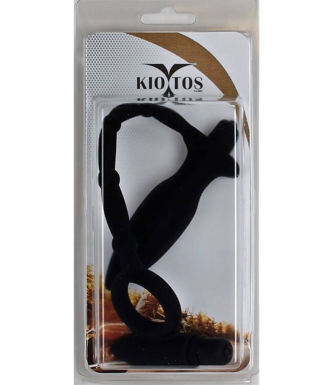 KIOTOS X Kiotos Siliconen Flexibele Anal Plug En Cockring Set Voor Comfortabele Vibratie