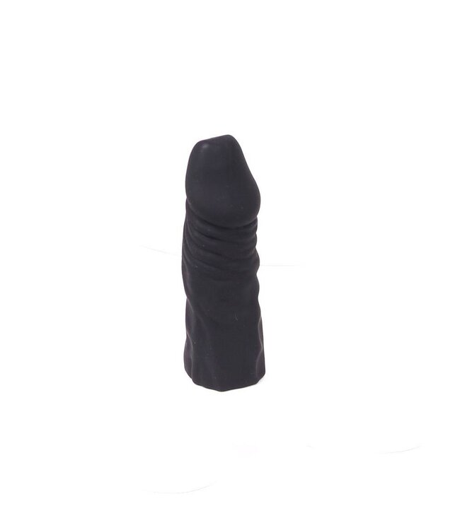 KIOTOS X Kiotos X Kinky 12cm Silicone Strap-On Dildo - Grooved Design, Black