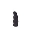 KIOTOS X Kiotos X Zwarte Siliconen Strap-On Dildo 12 cm Met Structuur